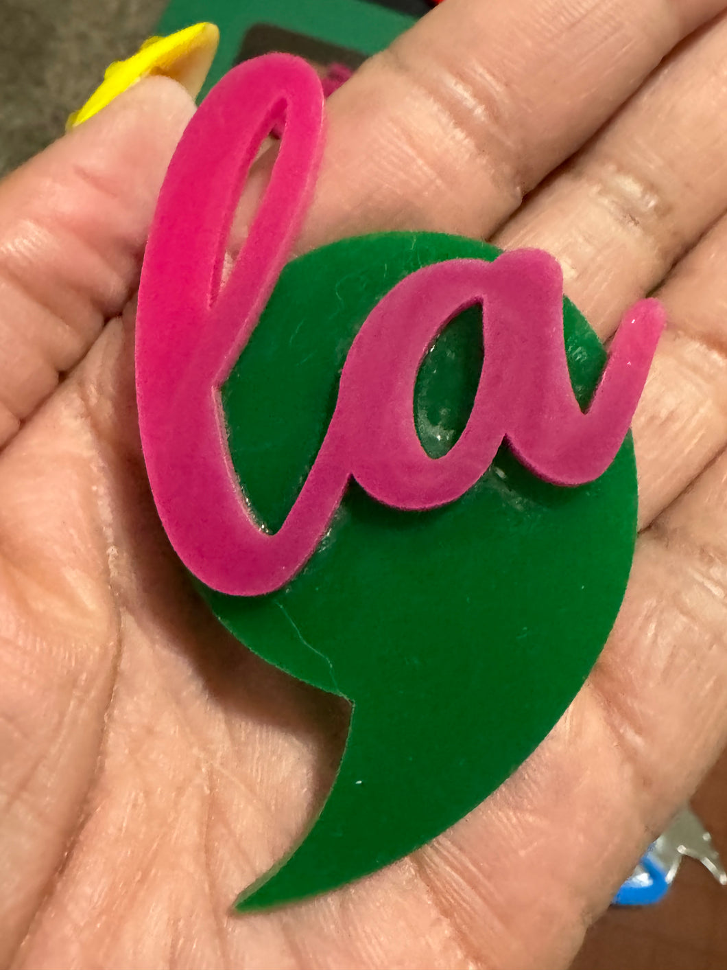 WHAT'S HER NAME? PINK AND GREEN 2